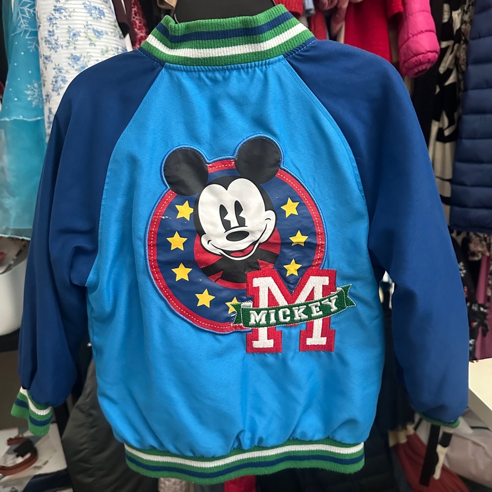 Blue Mickey Mouse Jacket
